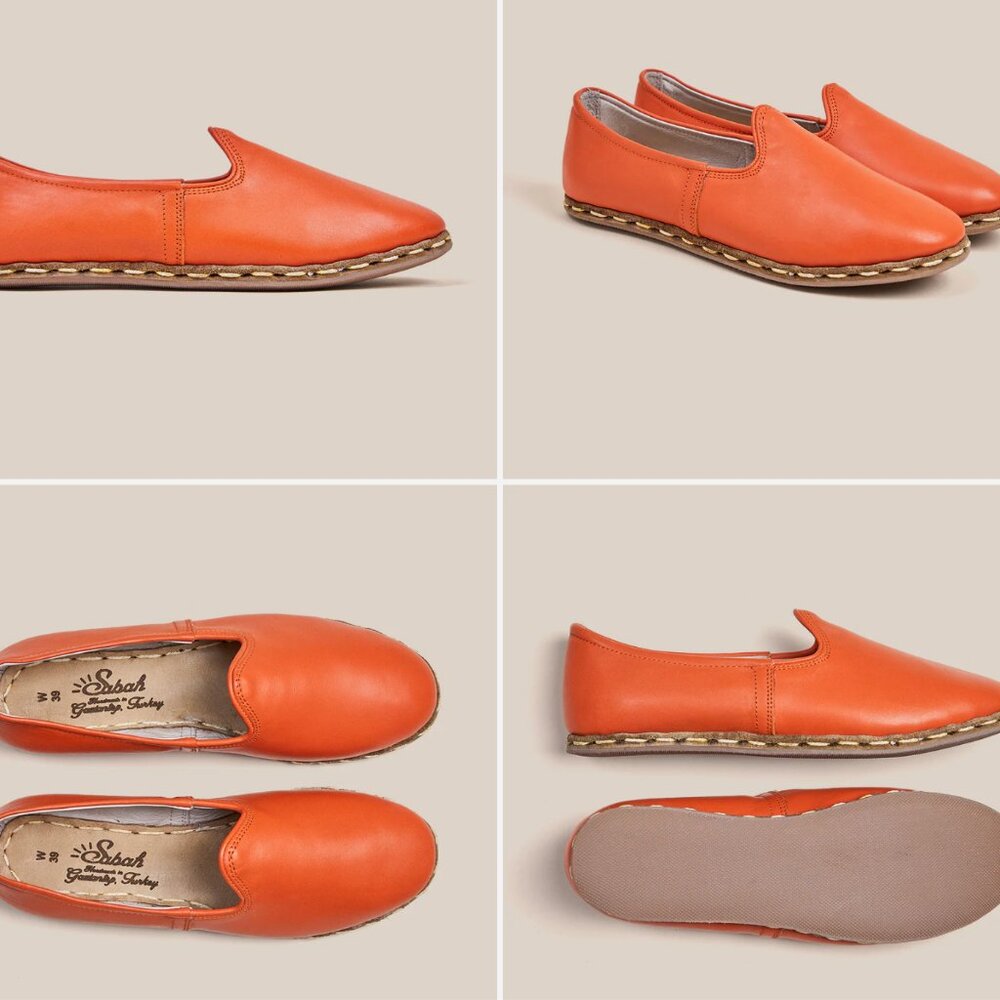 Sabah - orange sabah shoes